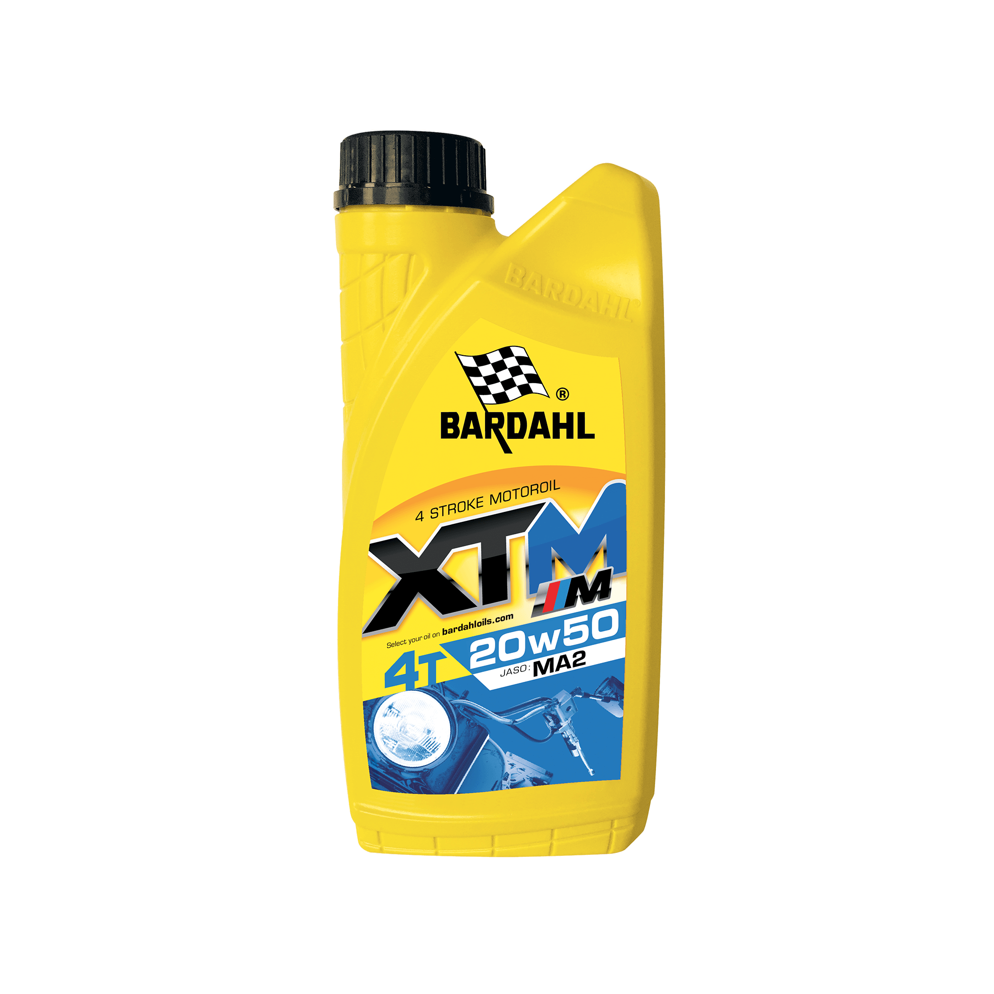 HUILE MOTO 4 TEMPS XTM SYNTHESE BARDAHL 10W40 1L - 3H Autoparts