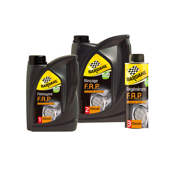 Bardahl - Additif DPF Cleaner pour voiture diesel, filtre à particules,  régénération efficace, plus longue durée de vie de FAP et DPF, 2 x 250 ml