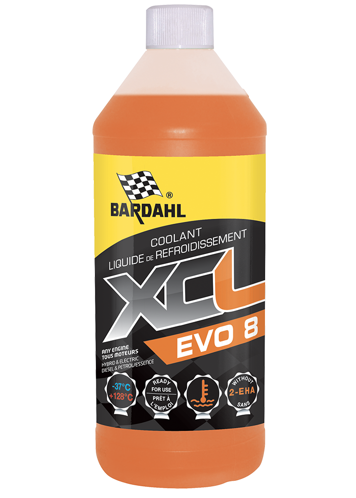 BARDAHL | Liquide de Refroidissement XCL -37°C EVO 8 pour Moteurs